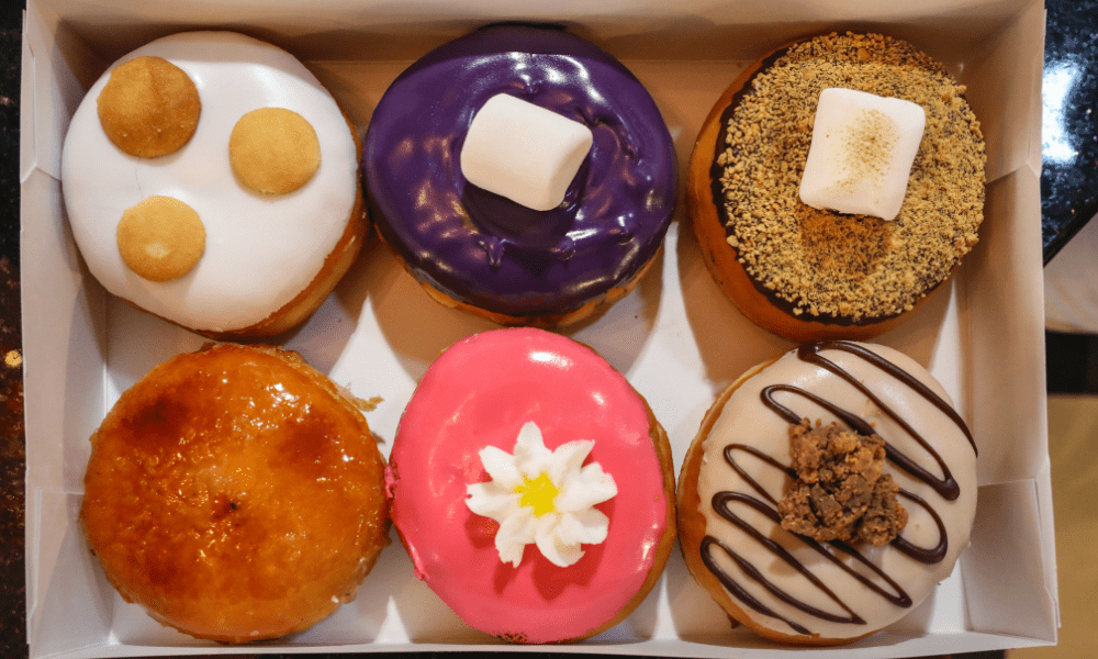 Bespoke donuts in a box